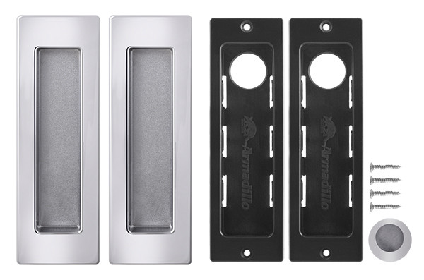 Ручка Armadillo (Армадилло) для раздвижных дверей SH.URB153.010 (SH010 URB) СP-8 хром