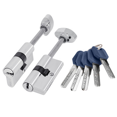 Цилиндровый Punto (Пунто) механизм (Z407/85) Z4007Tang85(50+10+25) со штоком CP хром