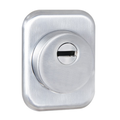 Броненакладка Fuaro (Фуаро) DEF.XL/K-EXT.4286 (DEF 4286 SQ XL) SSC-16 сатинированный хром