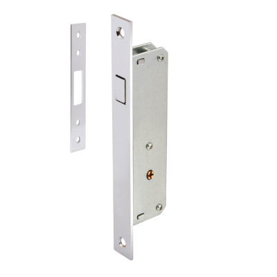 Замок Punto (Пунто) врезной крестообразный узкопрофильный METLR-201F (LR-201F) 3key CP хром