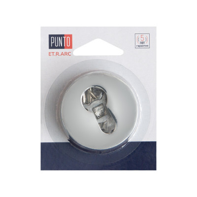 Накладка Punto (Пунто) под цилиндр ET.R.ARC.R52 (ET ARC) CP-8 хром