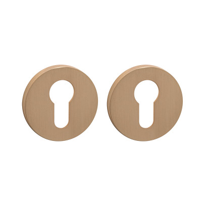 Накладка Ajax (Аякс) под цилиндр ET.R.JSR51 (ET JSR) SSG-39 сатин.золото