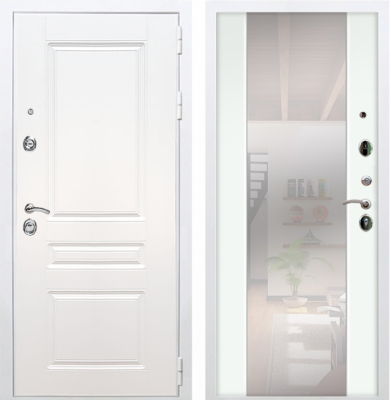 Дверь РЕКС Премиум Н Белый матовый