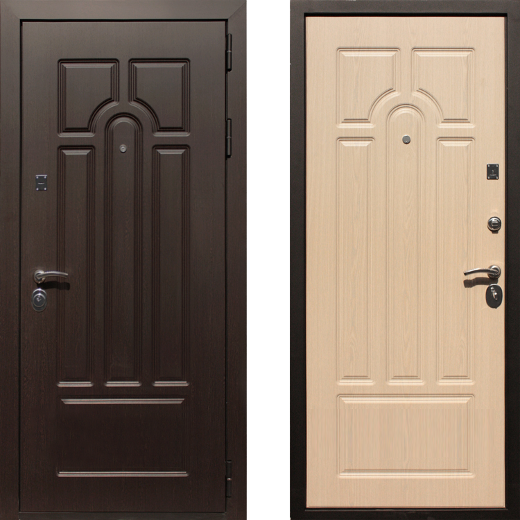 Дверь РЕКС Эврика Беленый Дуб