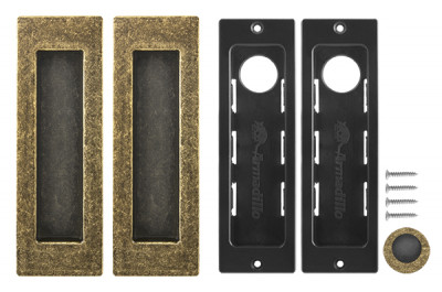 Ручка Armadillo (Армадилло) для раздвижных дверей SH.URB153.010 (SH010 URB) OB-13 античная бронза