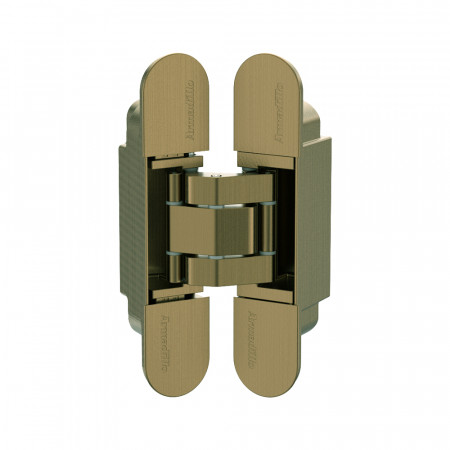 Петля Armadillo (Армадилло) скрытой установки U3D3000.VPG AB бронза TECH