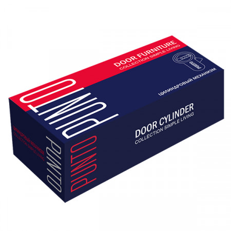 Цилиндровый Punto (Пунто) механизм (A202/70) A2002Knob70(30+10+30) с вертушкой SN никель
