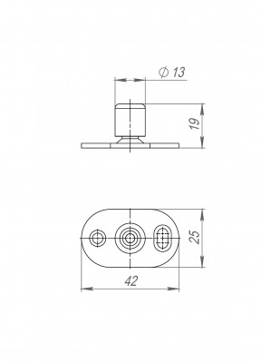 Нижний Armadillo (Армадилло) направляющий ролик SLD.Comfort/Comfort-PRO.bottom roller