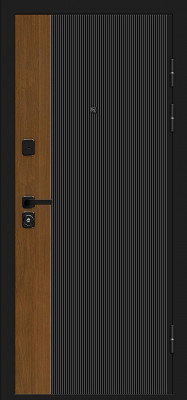 Optim Z-2 Вертикаль Муар черный-Грецкий Орех/Белый