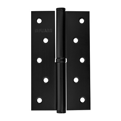 Петля Fuaro (Фуаро) съемная IN5430SL-BL BL правая (413/BL-5 125x75x2,5) мат. черный БЛИСТЕР