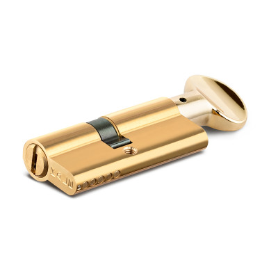 Цилиндровый механизм Kale kilit (Кале килит) с вертушкой 164 BM/72 (30+10+32) mm латунь 5 кл.