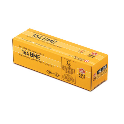 Цилиндровый механизм Kale kilit (Кале килит) с вертушкой 164 BM/72 (30+10+32) mm латунь 5 кл.