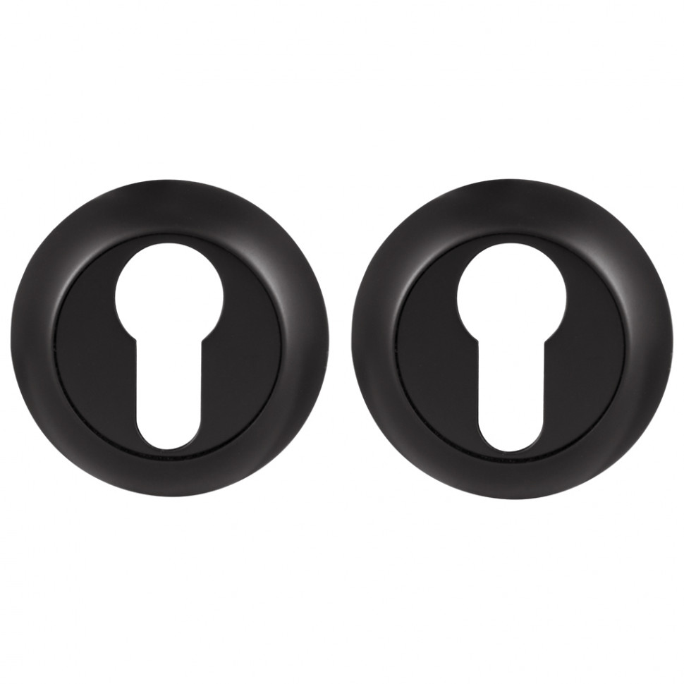 Накладка Ajax (Аякс) под цилиндр ET.R.JR54 (ET JR) BL-24 черный