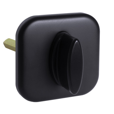 Ручка Fuaro (Фуаро) поворотная BKW8x75.K.TRD62 BL-24 черный ПЛАСТИК