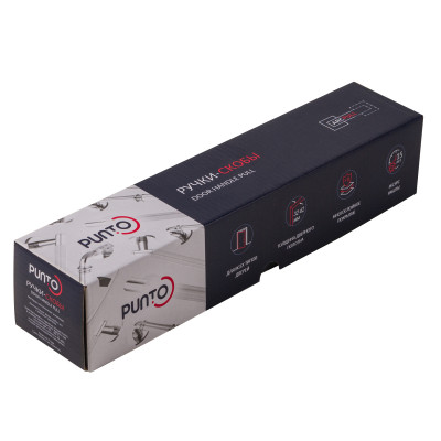 Ручка-скоба Punto (Пунто) PULL.ARC.SORENTO OS-9 античное серебро