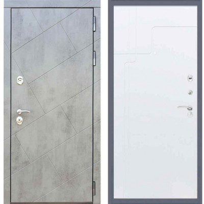 Дверь РЕКС 22 ФЛ-292 Бетон темный