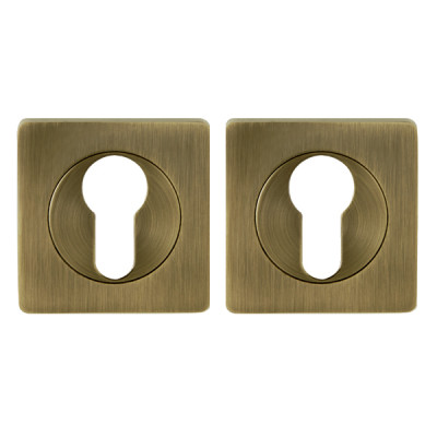 Накладка Ajax (Аякс) под цилиндр ET.K.JK51 (ET JK) ABG-6 зелёная бронза