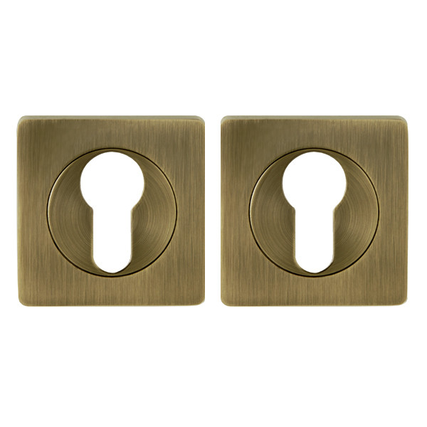 Накладка Ajax (Аякс) под цилиндр ET.K.JK51 (ET JK) ABG-6 зелёная бронза