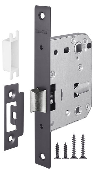 Защелка Fuaro (Фуаро) врезная METF72-50 (F72-50) GR графит