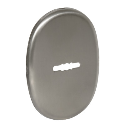 Накладка Fuaro (Фуаро) на сувальдный замок ESC.S.ECO/OV.475 (ESC 475 eco) SN мат.никель