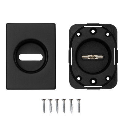 Накладка Fuaro (Фуаро) на сувальдный замок ESC.S-auto.RL/U/K.477 BL-24 черный