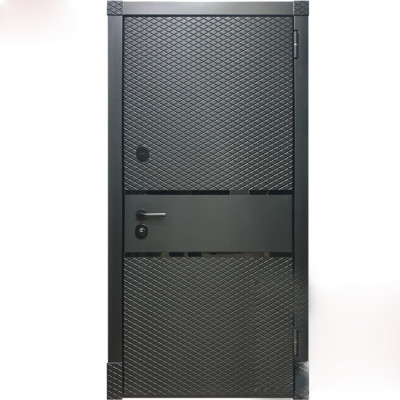 Дверь РЕКС 15 Чешуя черная