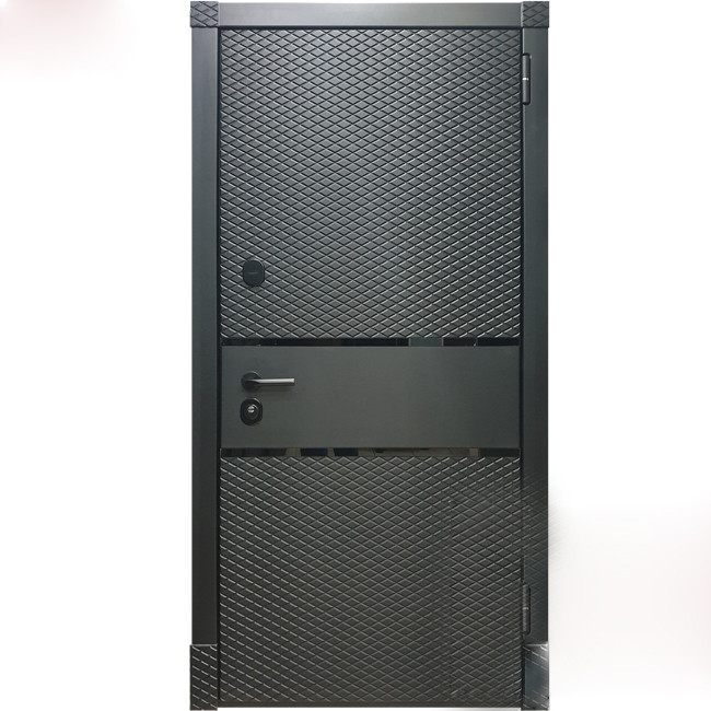 Дверь РЕКС 15 Чешуя черная