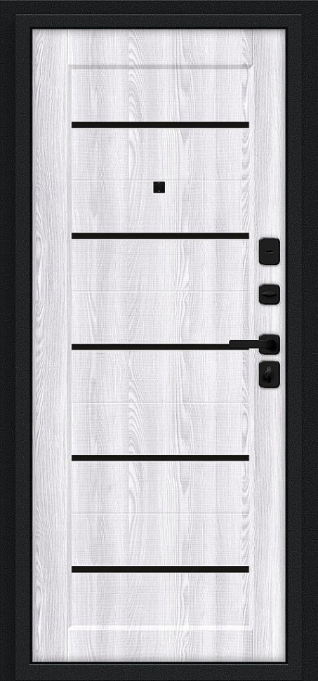 Борн/SBlack Букле черное/Riviera Ice