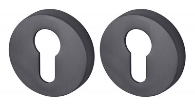 Накладка Armadillo (Армадилло) под цилиндр ET.R.URB52 (ET URB) BPVD-77 вороненый никель