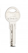 Цилиндровый Kale kilit (Кале килит) механизм 164 OBS SNE/90 (40+10+40) mm никель 5 кл. new
