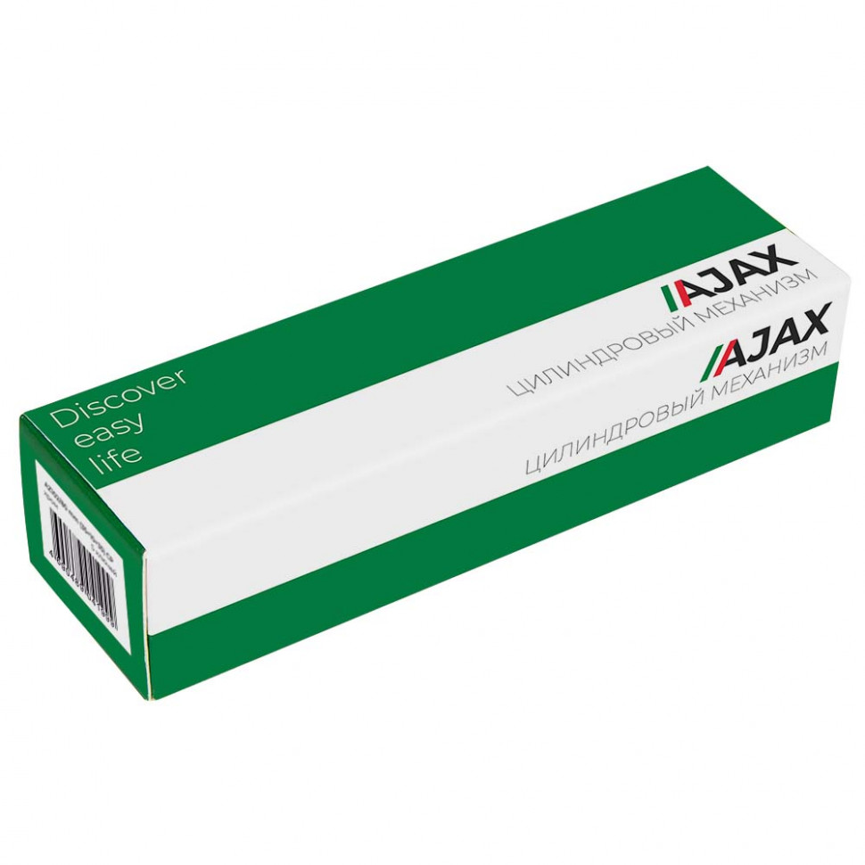 Цилиндровый Ajax (Аякс) механизм (AZ102/80) AZ1002Knob80 (35+10+35) CP хром