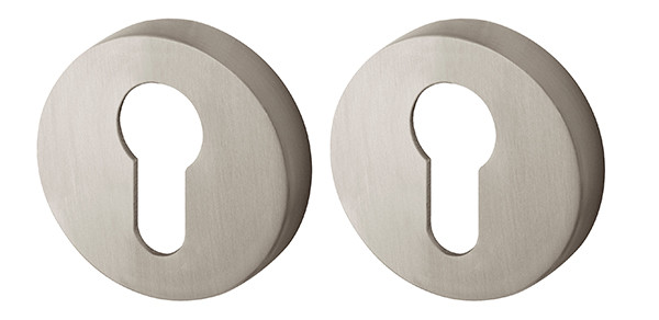 Накладка Armadillo (Армадилло) под цилиндр ET.R.URB52 (ET URB) SN-3 матовый никель/хром