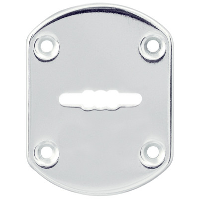 Декоративная Punto (Пунто) накладка ESC021/0-SS (нержавейка) на сув. замок без шторки (1 шт.) тех.упак.