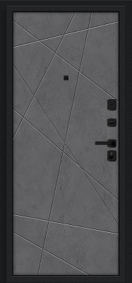 Граффити-5/SBlack Букле черное/Slate Art