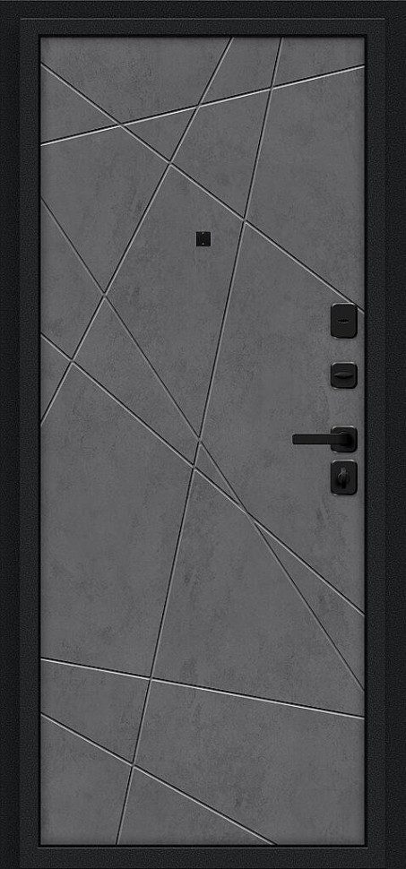 Граффити-5/SBlack Букле черное/Slate Art