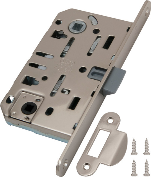 B01102.50.06.567 AGB (АГБ) Защелка врезная WC (никель) MEDIANA EV. (инд.упак+B01000.13)