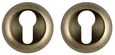 Накладка Ajax (Аякс) под цилиндр ET.R.JR54 (ET JR) ABG-6 зелёная бронза