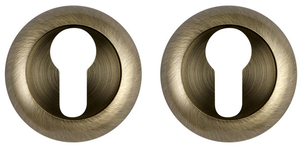 Накладка Ajax (Аякс) под цилиндр ET.R.JR54 (ET JR) ABG-6 зелёная бронза