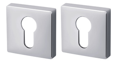 Накладка Armadillo (Армадилло) под цилиндр ET.K.USQ52 (ET USQ) CP-8 хром