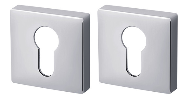 Накладка Armadillo (Армадилло) под цилиндр ET.K.USQ52 (ET USQ) CP-8 хром