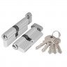 Цилиндровый Ajax (Аякс) механизм (AZ102/70) AZ1002Knob70 (30+10+30) CP хром