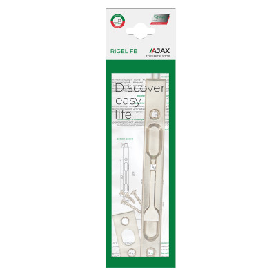 Торцевой Ajax (Аякс) упор RIGEL-FB 140 SN мат.никель