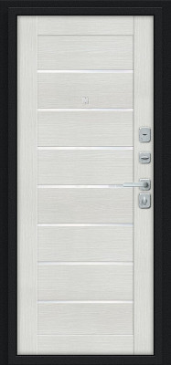 Техно/BChrome Букле черное/Bianco Melinga