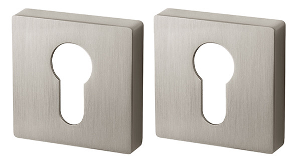 Накладка Armadillo (Армадилло) под цилиндр ET.K.USQ52 (ET USQ) SN-3 матовый никель/хром