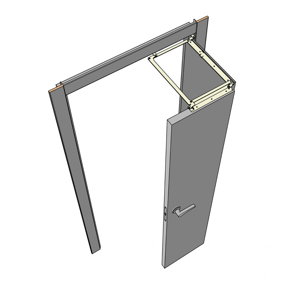 Складная Armadillo (Армадилло) система COMPACT 180.50.70 R INOX прав.