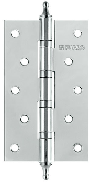 Петля Fuaro (Фуаро) универсальная IN5400UA-BL CP (4BB/A/BL 125x75x2,5) хром БЛИСТЕР