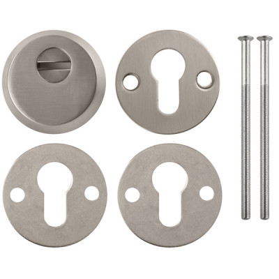 Накладка Punto (Пунто) DEF.SH-al/R-EXT.5513 (A5513) тех упаковка, винт M5x90 SN матовый никель