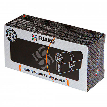 Цилиндровый Fuaro (Фуаро) механизм (100 CA/105) 1000CAKey105(30+10+65) CP хром 3Key