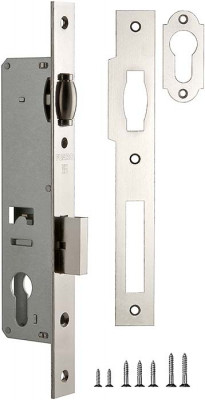 Корпус Fuaro (Фуаро) узкопрофильного замка с роликовой защелкой PROF155-30 (155-30) CP хром