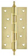 Петля Fuaro (Фуаро) универсальная IN5400UA-BL SB (4BB/A/BL 125x75x2,5) мат. золото БЛИСТЕР